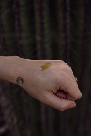 medicinal herbal infused face oil