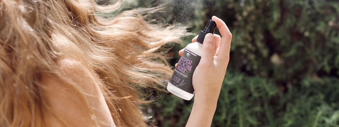 All-natural hair detangler, superbloom hydrosol