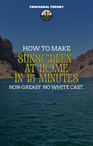 DIY SUNSCREEN AT HOME IN 15 MINUTES